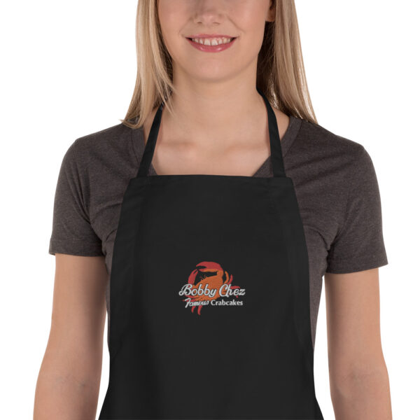 Crabcake Embroidered Apron - Image 2